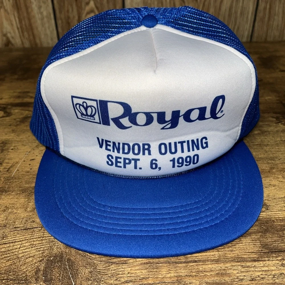 Royal‎ Vendor Outing Sept 6 1990 Vintage Hat